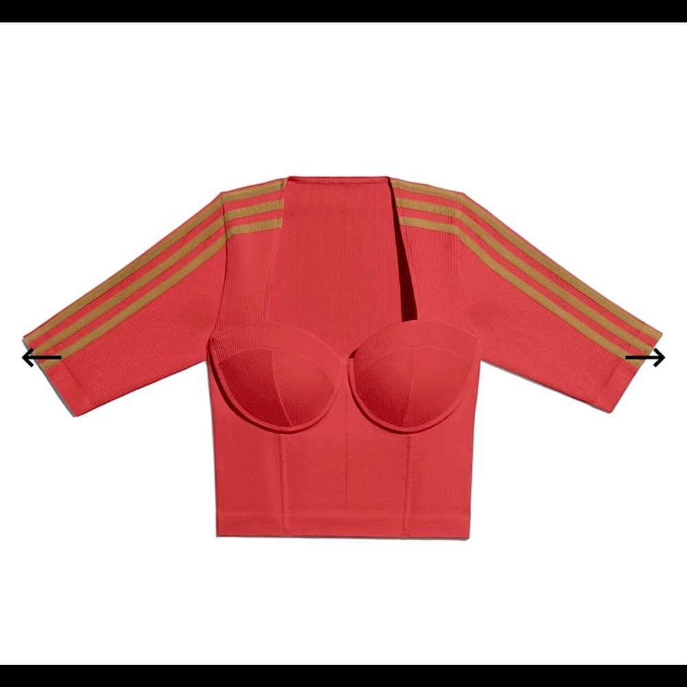 adidas x IVY PARK knitted cropped top - Drip